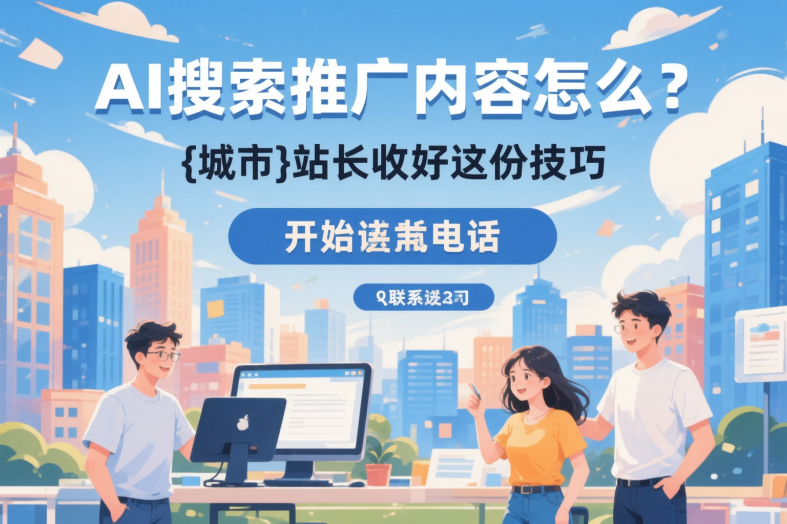 AI搜索推广内容怎么写？宿迁站长收好这份技巧