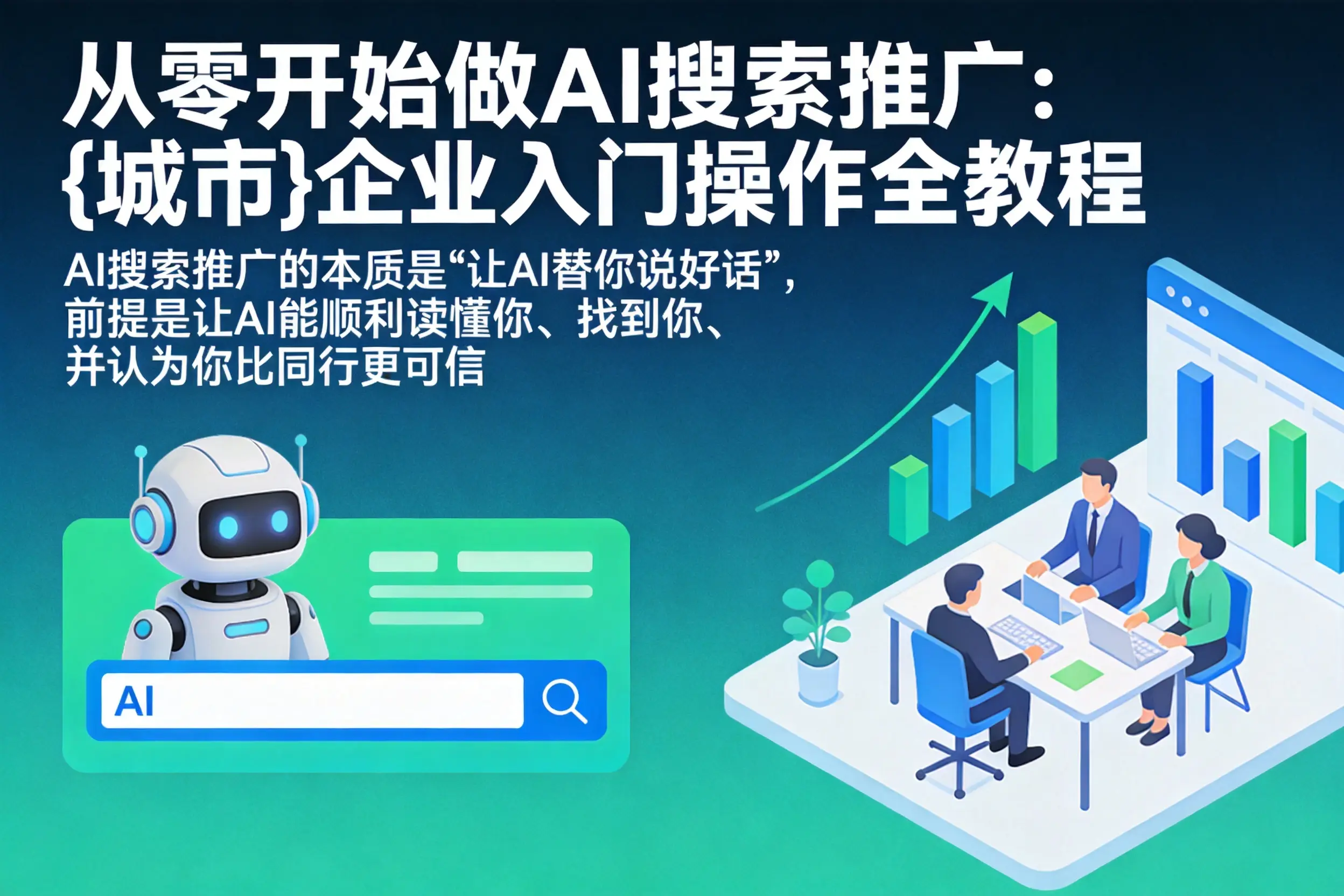 从零开始做AI搜索推广:宿迁企业入门操作全教程