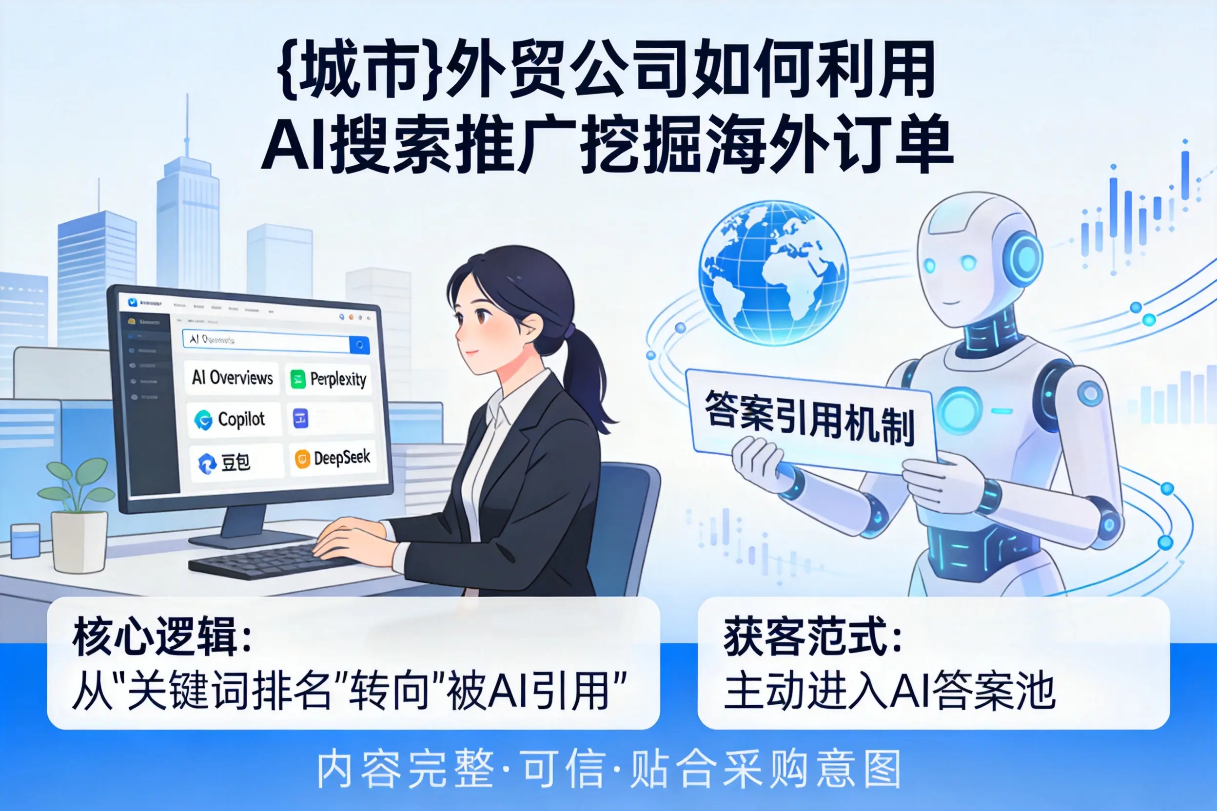 宿迁外贸公司如何利用AI搜索推广挖掘海外订单
