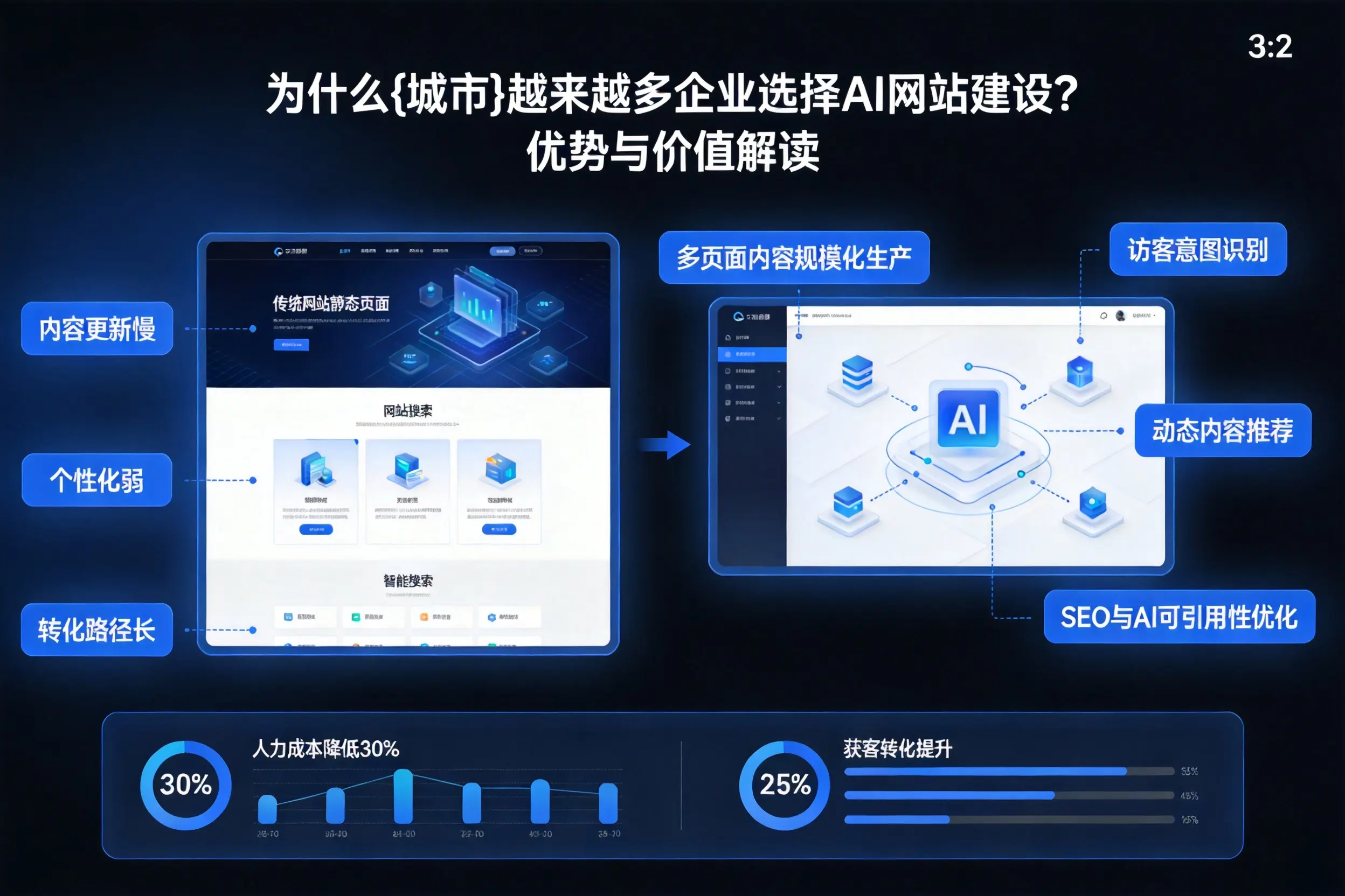 为什么宿迁越来越多企业选择AI网站建设?优势与价值解读