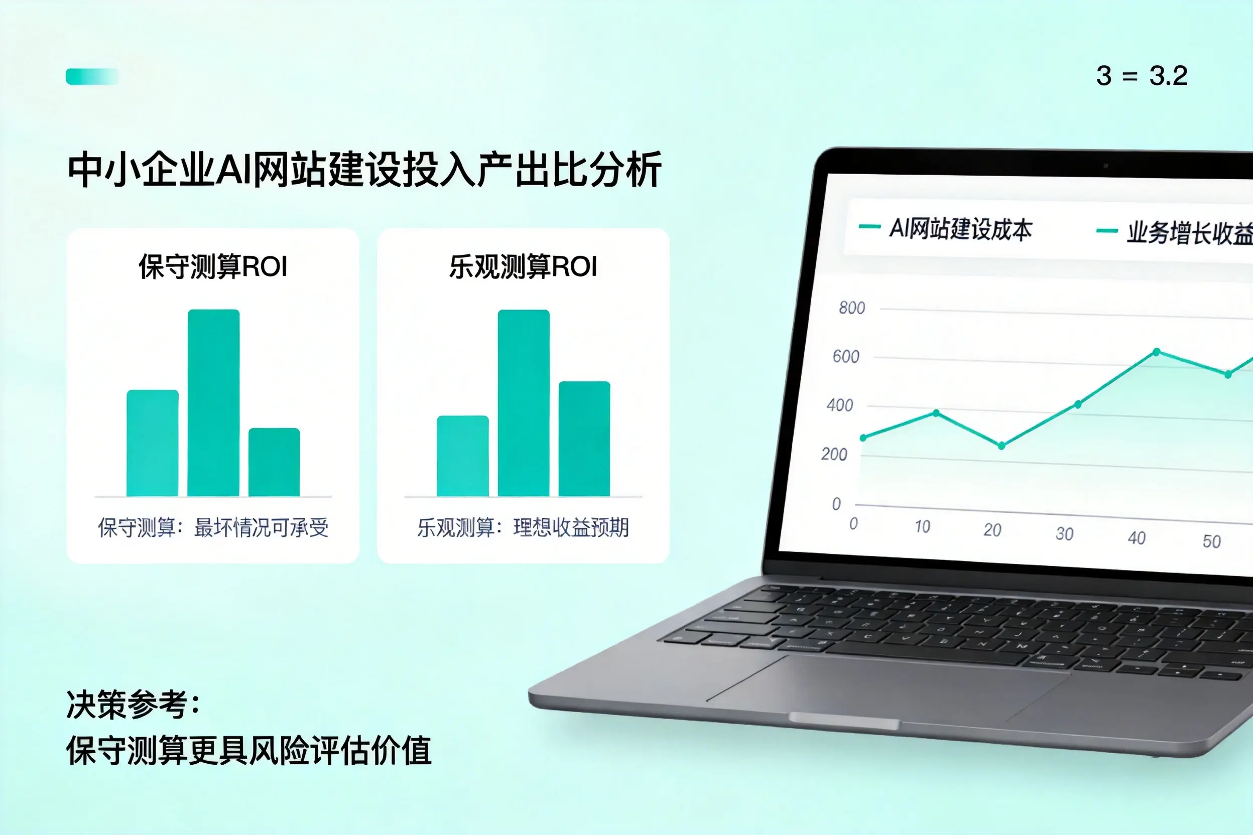 宿迁中小企业AI网站建设投入产出比怎么算？先看这份分析