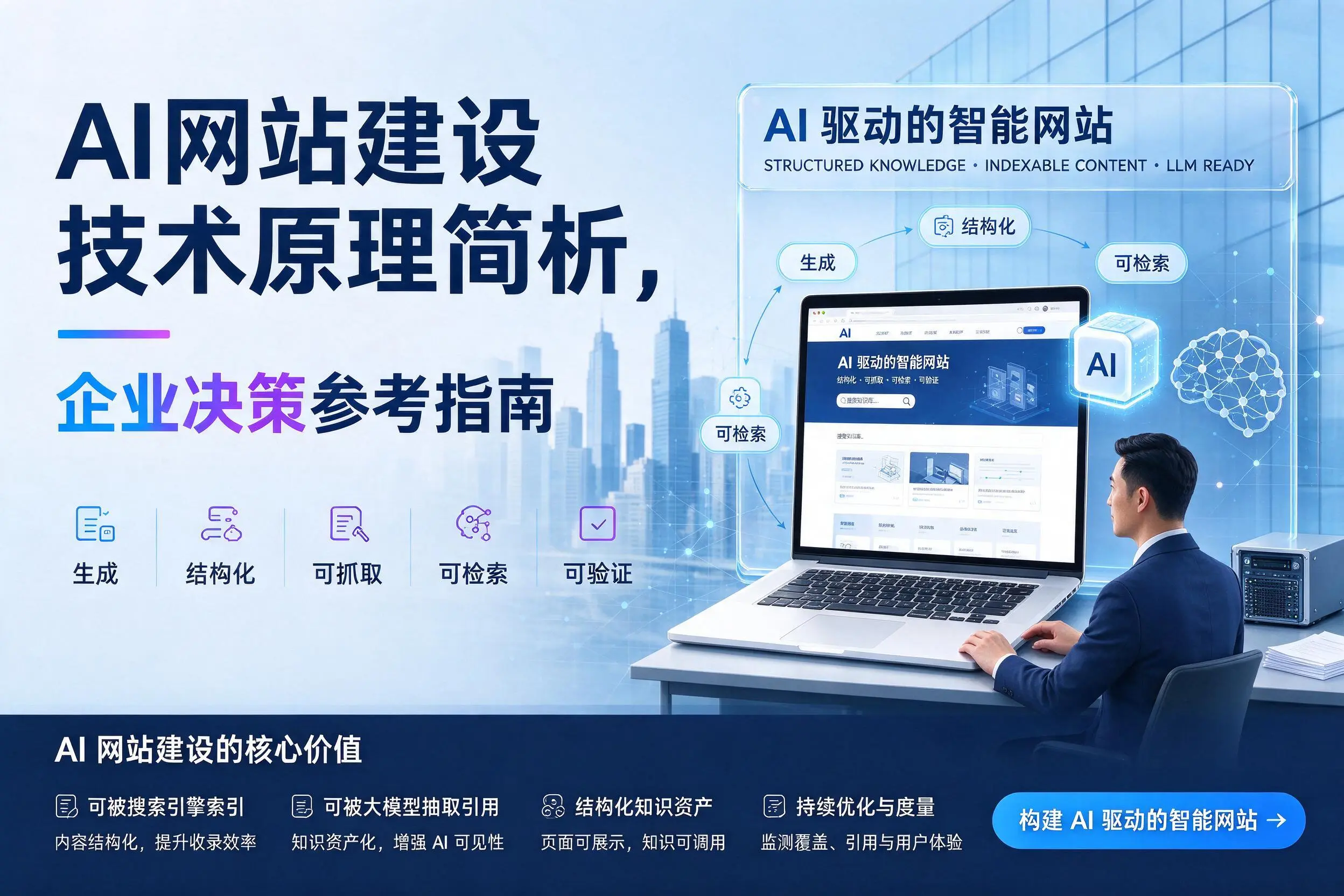 AI网站建设技术原理简析，宿迁企业决策参考指南